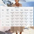 thumbnail image 3 of TIHLMK Women's V-Neck Short Sleeve Pocket Maxi Dresses Half Sleeve Casual Long Dresses with Relaxed Fit for Everyday Wear, 3 of 5
