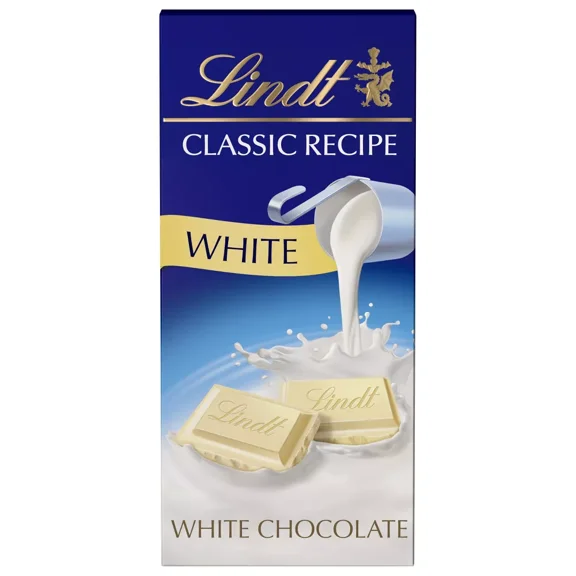 Lindt Classic Recipe White Chocolate Candy Bar - 4.4 oz.