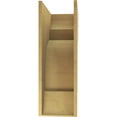 thumbnail image 4 of 12"W x 24"D x 36"H Classic New Brighton Rough Cedar Woodgrain TimberThane Corbel, Primed Tan, 4 of 6