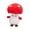A, variant on PP Cotton Glowing Mushroom Plush Toy with LED Light for Creative Nighttime Home Decoration