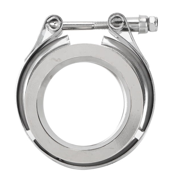 Abrazadera De Banda En V De Acero Inoxidable Con Brida Para Abrazaderas De Escape Automotrices De Tubo De Escape Este Producto Ha Sido Estrictamente Probado Antes De Salir