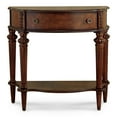 thumbnail image 4 of Halifax 34" 1-Drawer Wood Console Table - Cherry Brown, 4 of 4