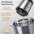 thumbnail image 2 of DEBGFS 3L Electric Meat Grinder Food Processor - High-Speed Fruit Blender  Chopper  Sausage Maker with Multi-Functional Design for Effortless Meal Prep,Silvery,none, 2 of 7