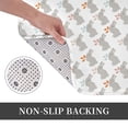 thumbnail image 3 of Kdxio Gray Rabbit,16" x 24", Non-Slip Front Door Mats,Outdoor Welcome Mat Washable, 3 of 9