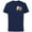Navy, variant on Disney Alphabet Monogram The Lion King Letter Z for Zazu - Short Sleeve Cotton T-Shirt for Adults - Customized-Black
