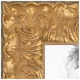 thumbnail image 1 of ArtToFrames 14x36 Inch Gold Picture Frame, This Gold Wood Poster Frame is Great for Your Art or Photos, Comes with 060 Plexi Glass (2WOM-4901), 1 of 1