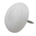 thumbnail image 1 of Clavo de nailon blanco grueso para patas redondas de muebles, antideslizante, resistente a la humedad, de plástico silencioso, para sofás, mesas y sillas, 1 of 1