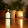 thumbnail image 6 of Hosley 8.5 inches High Pillar Candle Our Day w/Black & White Ribbon, 6 of 6