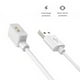 thumbnail image 4 of Adaptador Cargador USB Línea Carga para Pulsera Mi Band 2 (60 CM) Rojo Blanco, 4 of 8