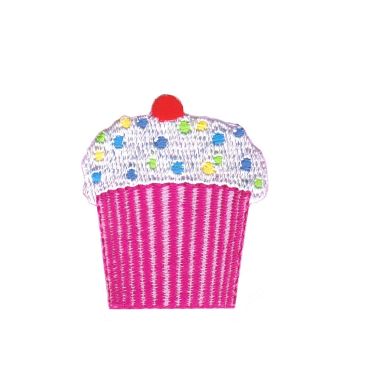 Cupcake patch ricamato distintivo cake food ricamo mestieri applique Iron Sew on