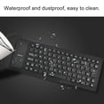 thumbnail image 5 of SPRING PARK Foldable 85Keys Soft Silicone Mute USB Wired Waterproof Mini Keyboard Computer Accessory (Blue), 5 of 7