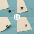thumbnail image 3 of Uxcell 14mm Safety Eyes, 130Pcs Plastic Craft Eyes with Washers for Stuffed Animals DIY Craft, 3 of 6
