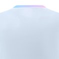 thumbnail image 4 of SGFCWSX Mens Soccer Set 2 Piece V Neck Quick Dry Short Sleeve Shirt and Shorts Football Training Uniform Outfit White Size L, 4 of 4