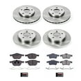 thumbnail image 3 of Power Stop Front and Rear Stock Replacement Brake Pad and Rotor Kit KOE5977, 3 of 8