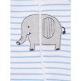 thumbnail image 3 of Wonder Nation Newborn Baby Boy Sleep and Play Pajamas, 3 Pack, Preemie-6/9 Months, 3 of 3