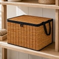 thumbnail image 5 of Storage Box with Lid and Handles for Organizing Clothing, Toys and Household Items, 5 of 8