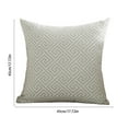 thumbnail image 4 of Xihbxyly Funda de Almohada Verde con Diseño de Laberinto Geométrico, 45 X 45 Cm, Suave Poliéster, para Uso En Interiores y Exteriores, Ideal para Decorar El Hogar y La Oficina., 4 of 7
