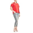 thumbnail image 3 of Women's Plus Cold Shoulder Tee, 3 of 4