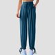 thumbnail image 1 of WILLBEST Pantalones Casuales para Mujer, Cómodos, Holgados, para Uso Diario, Actividades al Aire Libre, Suaves, Transpirables, con Cintura Elástica, Largos, para Primavera, Verano y Otoño. Chica, 1 of 4
