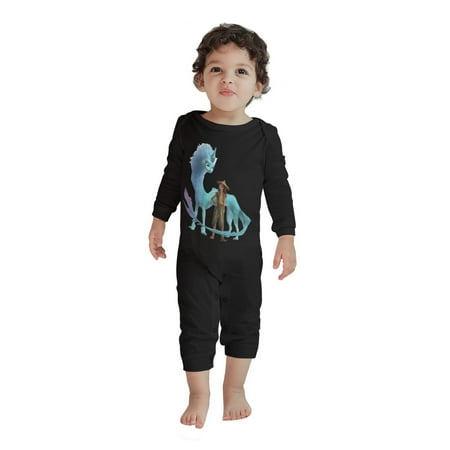 

Raya And The Last Dragon Baby Boys Romper Cute Long Sleeve Baby Crawler Jumpsuit With Snap Closure Cozy Baby Bodysuit For Boys And Girls (Infant) 12 Months