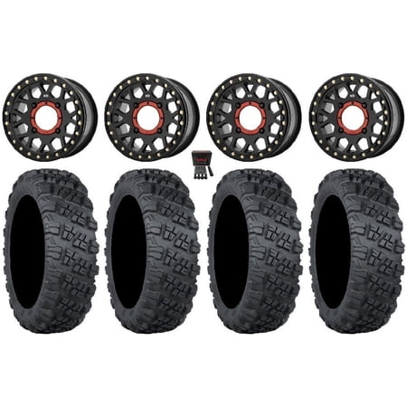 KS235 Grenade 15 Wheels Black 35 Versa Cross V3 Tires Polaris RZR XP 1000 / PRO XP / Ranger XP 900/1000 KS235 Grenade 15 Wheels Black 35 Versa Cross V3 Tires Polaris RZR XP 1000 / PRO XP / Ranger XP 900/1000