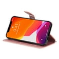 thumbnail image 6 of Nalacover For iPhone 13 Pro Max Case,Luxury 360 Protection Embossed Butterfly PU Leather and Soft TPU Flip Kickstand Magnetic Card Wallet Shockproof Protective Cover with Wrist Strap.Rosegold, 6 of 8