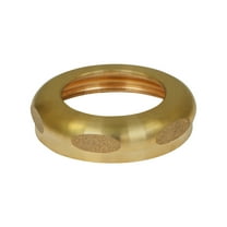 Highcraft 1-1/2" x 1-1/4" Rough Brass Slip Joint Nuts