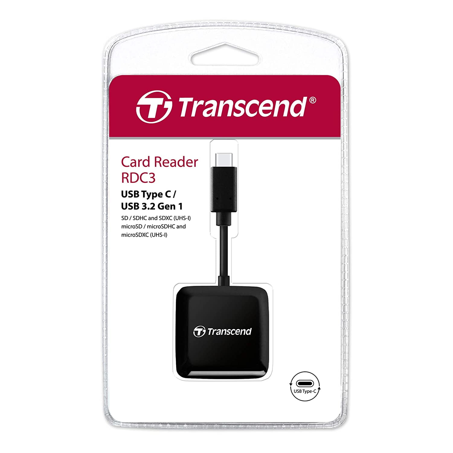 Transcend USB 3.2 Gen 1 USB Type-C Multifunctional Card Reader TS 