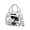 Gray, variant on Gustave Clear Tote Bag Stadium Approved Transparent Crossbody Lunch Bag Shoulder Handbag Purse for Women Men Work Concerts Sports Events - Black