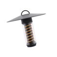 thumbnail image 3 of Luz LED para acampar, luz de emergencia ajustable para exteriores, para picnic, barbacoa, pesca Negro con gorra, 3 of 8