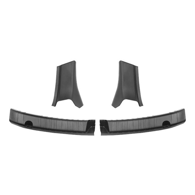 A Cubierta de placa de alféizar de maletero de coche, Protector de Abs, protectores de parachoques de umbral para tesla-y