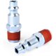 thumbnail image 5 of CHAO Tapón de aire industrial macho NPT de 1/4 de pulgada, tapones neumáticos de 300 PSI (paquete de 30), 5 of 5