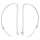 thumbnail image 1 of piezas pareja amor collar magnético forma de corazón colgante aleación hueco collar para mujeres hombres plata, 1 of 5