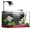 Black transparent with Adjustable Light, variant on Glass Fish Aquarium, with Separator Plate for Betta, Fish Tank Starter kit with Filter and Led Light