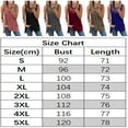 thumbnail image 2 of Women's Tank Tops--Hollow Tank Tops Summer Casual Shirts Tunic Blouse, 2 of 2