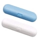 thumbnail image 1 of Hovesty - Estuche de viaje para cepillo de dientes eléctrico (2 unidades), soporte portátil para cepillo de dientes de viaje para Oral-B Pro y otros cepillos de dientes eléctricos (azul y blanco) TUNC Sencillez, 1 of 5