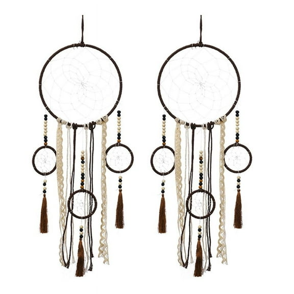 Macrame Dream Catchers for Adult Bedroom Handmade Dream Catcher Boho Wall Hanging Ornament Craft Gift Wall Art