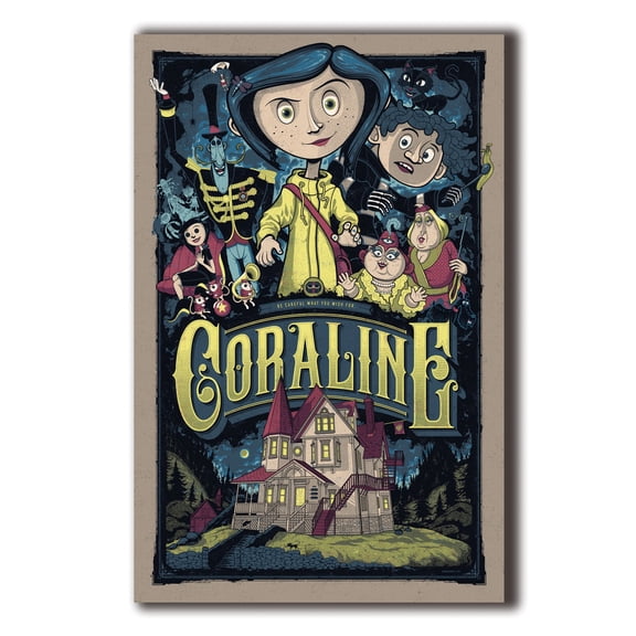 BINFA-Wall Art Coraline Special Movie 12"x18" Poster
