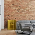thumbnail image 4 of 1pc 1 Door/2 Door Industrial Container, Side Table, Retro Bedside Table, Storage Cabinet With Door And Lock, 4 of 5