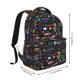 thumbnail image 2 of Easygdp Basketball Mochila Ergonómica Versátil para Laptop - Múltiples Bolsillos, Correas Ajustables, Unisex para Escuela, Viajes y Actividades al Aire Libre-One Size, 2 of 5