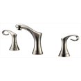 thumbnail image 1 of Dawn Kitchen AB06 1291BN 2-Handle Widespread Brushed Nickel Lavatory Faucet For 8 In. Centers With Pull Rod Drain, 1 of 1