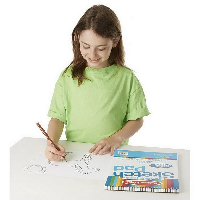 Reskid Sketch Pad (9 x 12 inches) - 50 Sheets, 2-Pack - Kids