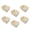 6 pack, variant on AOOOWER 6/12Pack Pine Wood Storage Basket Wood Storage Box Nesting Crate Boxes For Desk Bathroom Shelf Display Decoration