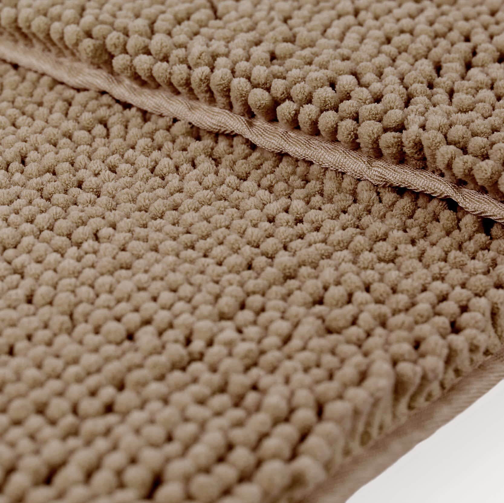Resort Collection Chenille Plush Loop Bath Mats