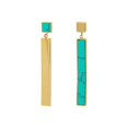 thumbnail image 1 of Boucles d'Oreilles Dualité Turquoise&44; 1.62 in., 1 of 1