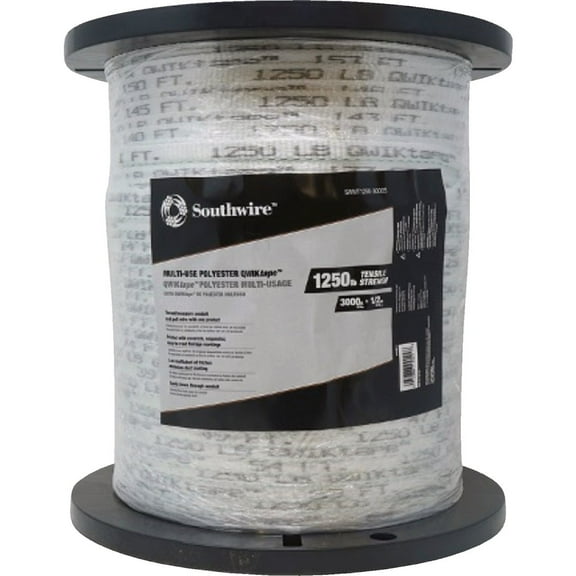 Southwire QWIKtape Polyester 500 Ft. L. Wire Pulling Tool 65129740