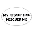 thumbnail image 1 of CafePress - Rescue Me Sticker - Sticker (Oval), 1 of 1