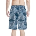 thumbnail image 2 of Binienty Men's Board Shorts Swim Trunks With Fish Camo Design - Quick Dry for Beach Swimming and Summer Vacation, 2 of 7