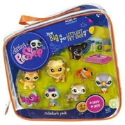 Hasbro Littlest Pet Shop #2 Collectors Pack Of 8 Pets Frog, Parrot, Owl, Lion, Gecko, Ferret, Dog Cat