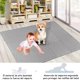 thumbnail image 4 of Tapete para Ejercicio 12 Pack, Tapetes para Gimnasio, Exercise Puzzle Mat, Piso para Gym, tapete para Bebe Gateo, 30 x 30 cm, Espesor de 12mm, para Gym Equipment, Exercise and Play Area, 4 of 7